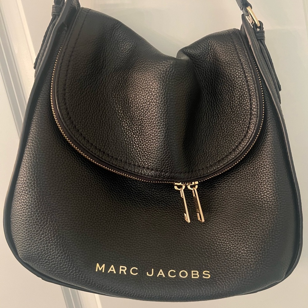 Marc Jacobs Black Leather Shoulder Bag